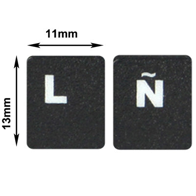 Spanish Learning Keyboard Layout Sticker for Laptop / Desktop Computer Keyboard