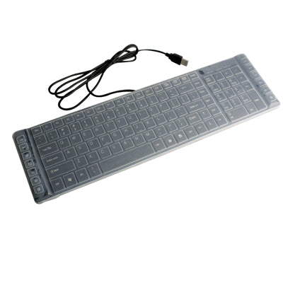 Multimedia Wired Ultra-Thin Keyboard with Keyboard Cover Protector Skin