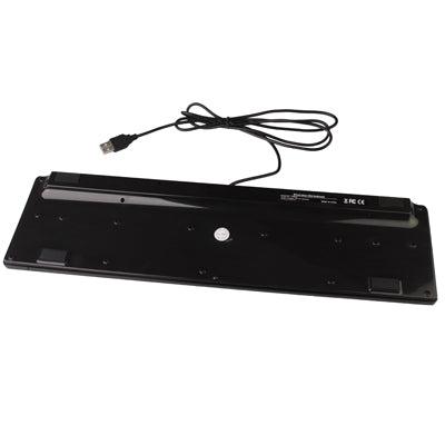 Multimedia Wired Ultra-Thin Keyboard with Keyboard Cover Protector Skin