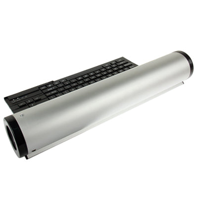 Rotatable Folding Keyboard with Speaker, Support Storage Disk: SD / TF / Flash disk and Support Computer / Mobile phone / MP3 / MP4, Size: 76(DIA) x 435(H)mm