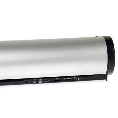 Rotatable Folding Keyboard with Speaker, Support Storage Disk: SD / TF / Flash disk and Support Computer / Mobile phone / MP3 / MP4, Size: 76(DIA) x 435(H)mm