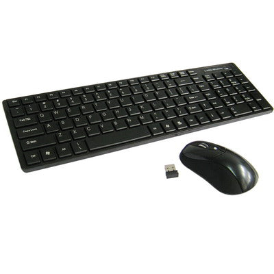 2.4GHz Wireless Multimedia Keyboard Combos(Black)