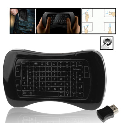 Feltouch Bonepad 2.4G RF Touchpad Keyboard and Mouse(Black)