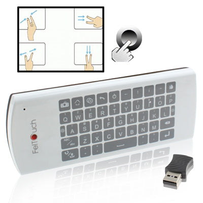 FelTouch Classic 2.4GHz RF Wireless Mouse and Keyboard(White)