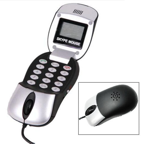 Optical USB Skype Mouse(Black)