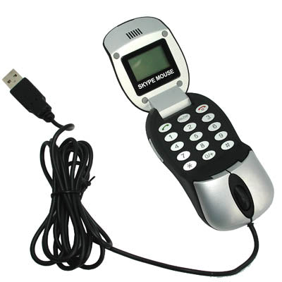 Optical USB Skype Mouse(Black)