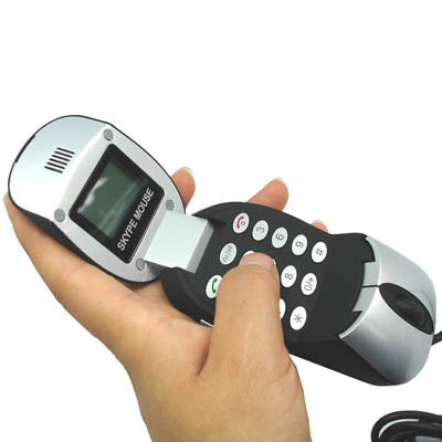 Optical USB Skype Mouse(Black)