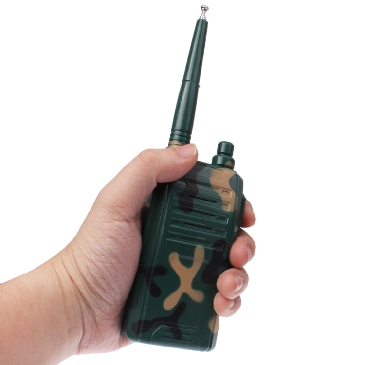 300m Receiving Range Camouflage Interphone Walkie Talkie with Compass & Batteries