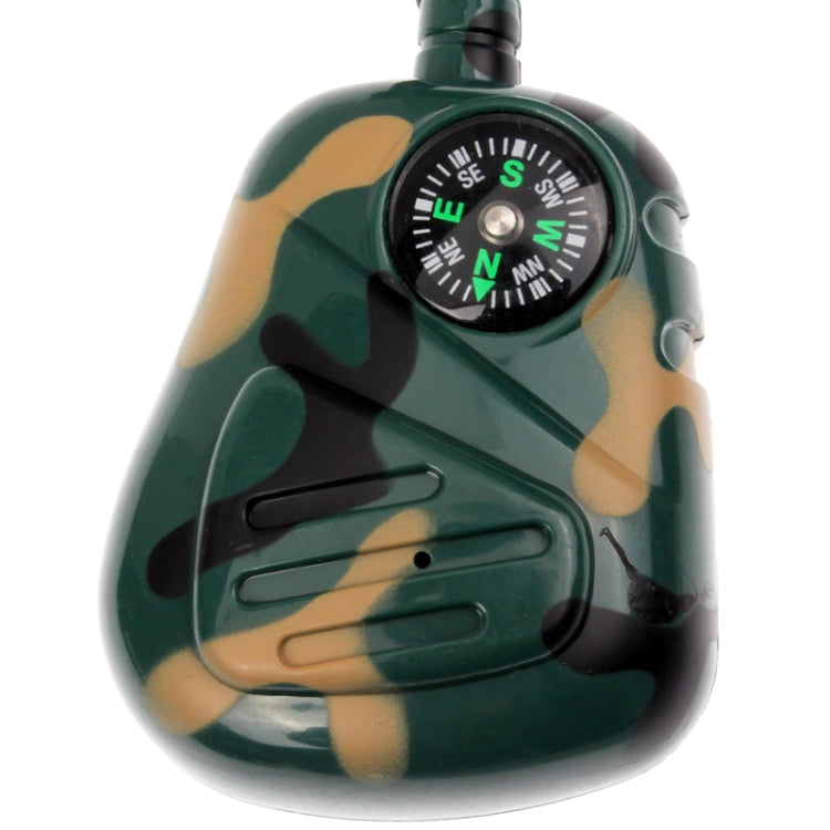 300m Receiving Range Camouflage Interphone Walkie Talkie with Compass & Batteries