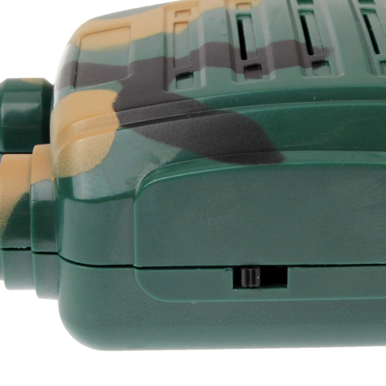300m Receiving Range Camouflage Interphone Walkie Talkie with Compass & Batteries