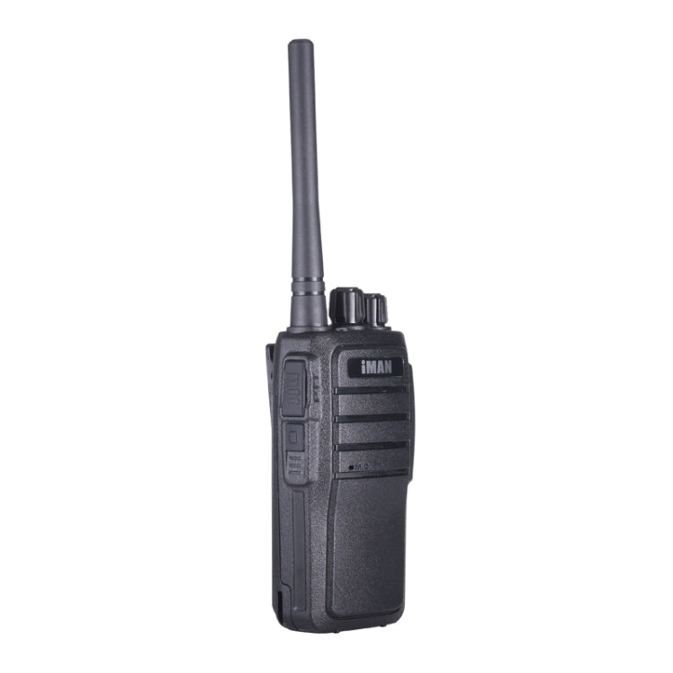iMAN WT01 Professional Handheld Two-way Radio Walkie Talkie UHF 400-470MHz 5W 16CH(Black)