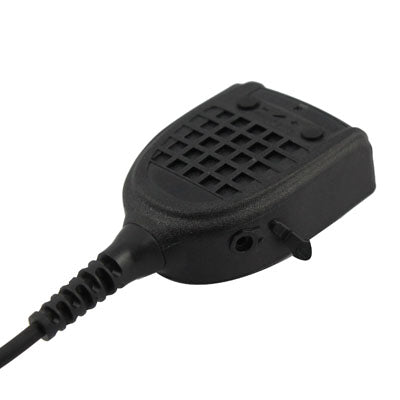 Clip-on Microphone for Walkie Talkies, Adjustable Volume
