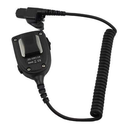 Clip-on Microphone for Walkie Talkies, Adjustable Volume