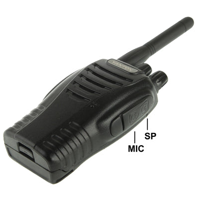 T-666 Handheld Walkie Talkie with FM Radio, Support 16 channels, Scan Channel and Monitor Function, Frequency Range: 400-470MHz