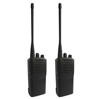 2 pcs Walkie Talkie, Support 16 groups memory channel, Two- Colour LED, Frequency range: 136-174MHz