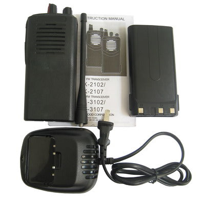 2 pcs Walkie Talkie, Support 16 groups memory channel, Two- Colour LED, Frequency range: 136-174MHz