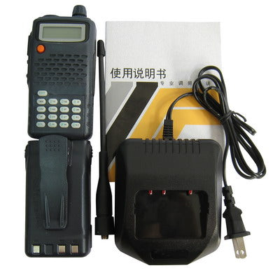 2 pcs Walkie Talkie, Support 99 channels, Keypad and LCD backlight function, Multi-scan function, Frequency range: 136-174 MHz