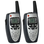 2 PCS Walkie Talkie, Support 8 channels and 38 Sub-code Functions, Frequency range: 446.00625-446.09375MHz