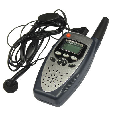 2 PCS Walkie Talkie, Support 8 channels and 38 Sub-code Functions, Frequency range: 446.00625-446.09375MHz