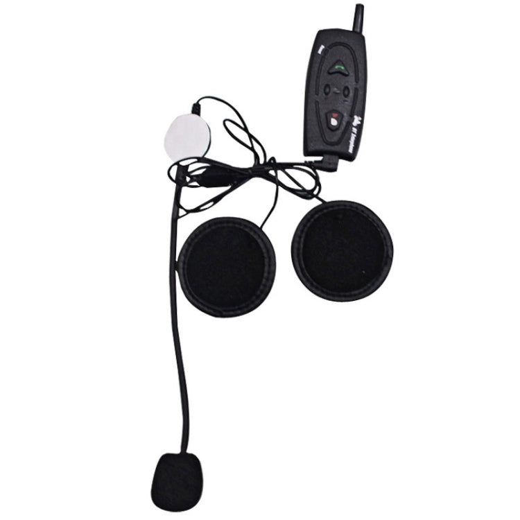 500m Life Waterproof Wind-resistant Bluetooth Multi Interphone Headsets for Motorcycle Helmet / Skiers(Black)