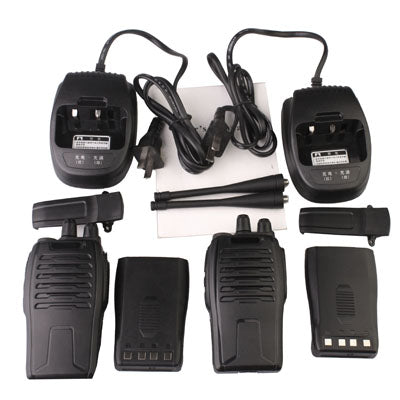 Walkie Talkie, Support 16 channels, Scan Channel and Monitor Function, Frequency range: Frequency range: 400-470MHz (2pcs in one packaging, the price is for 2pcs)