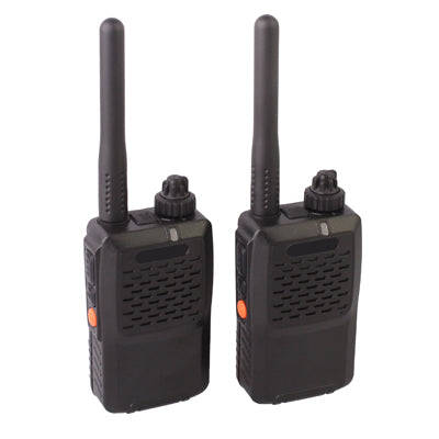 2 PCS Walkie Talkie, Support 16 channels, Scan Channel and Monitor Function, Frequency range: Frequency range: 400-470MHz(Black)