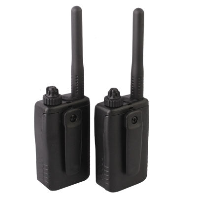 2 PCS Walkie Talkie, Support 16 channels, Scan Channel and Monitor Function, Frequency range: Frequency range: 400-470MHz(Black)