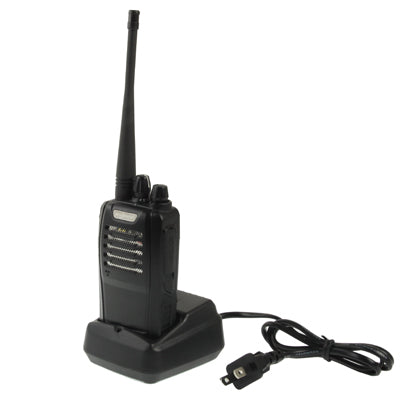 2 PCS Walkie Talkie, Support 16 channels, Scan Channel and Monitor Function, Frequency range: 400-470MHz(Black)