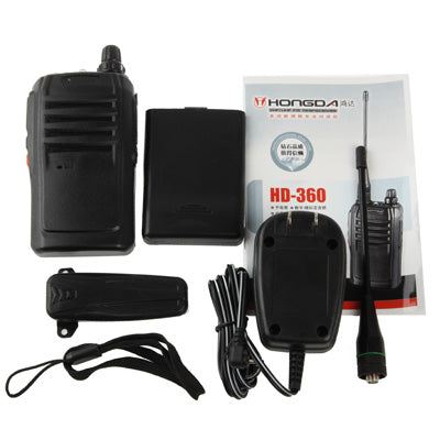 FD301 Walkie Talkie, Support 16 Memory Channels, Scan Channel and Monitor Function, Wireless Distance: 3-10KM, Frequency Range: 400.000-470.000MHz