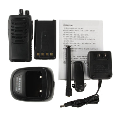 FD-92 Walkie Talkie, Support 16 Memory Channels, Scan and Monitor Function, Wireless Distance: 5KM, Frequency Range: 400-420MHz/450-470MHz