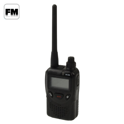NF-368 Walkie Talkie with FM Radio & Dual Band Standby, Support 99 Memory Channels, Frequency Range: 400-470MHz(Black)