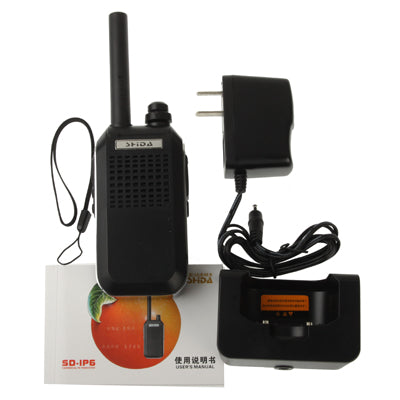 SD-IP6 Walkie Talkie, Support 16 Memory Channels, Scan & Monitor Function, Frequency Range: 400-470MHz