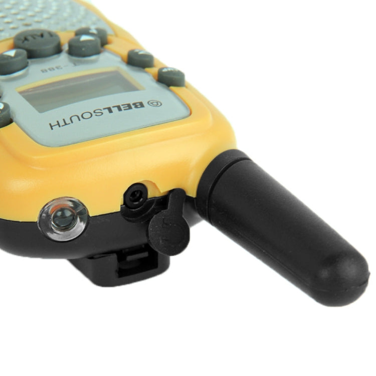 2 PCS T-388 0.5W 1.0 inch LCD 5KM Walkie Talkie