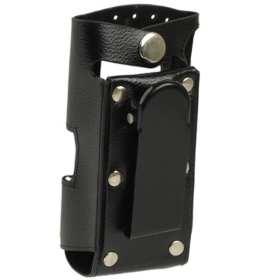 Metal Clip with a Soft Leather Waist Hanging for MTP850 Walkie Talkies
