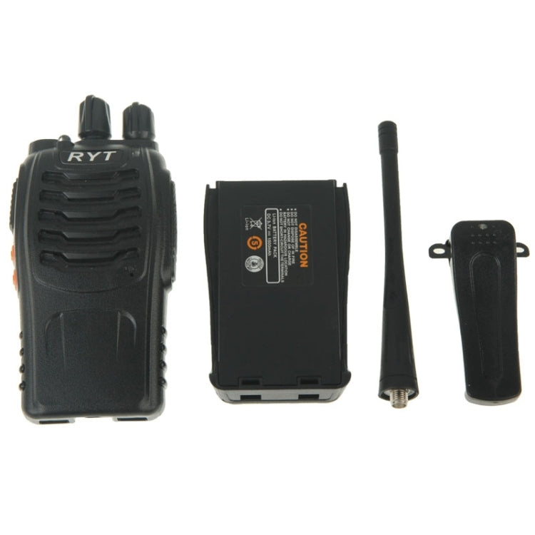 RYT TC-390 Portable Radio Walkie Talkie Retevis UHF 400-470 Mhz 5W 16CH Two Way Radio FM Transceiver