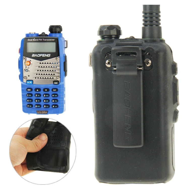 Pure Color Silicone Case for UV-5R Series Walkie Talkies