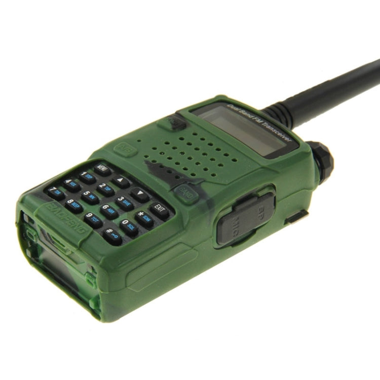 Pure Color Silicone Case for UV-5R Series Walkie Talkies