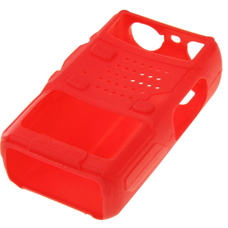 Pure Color Silicone Case for UV-5R Series Walkie Talkies