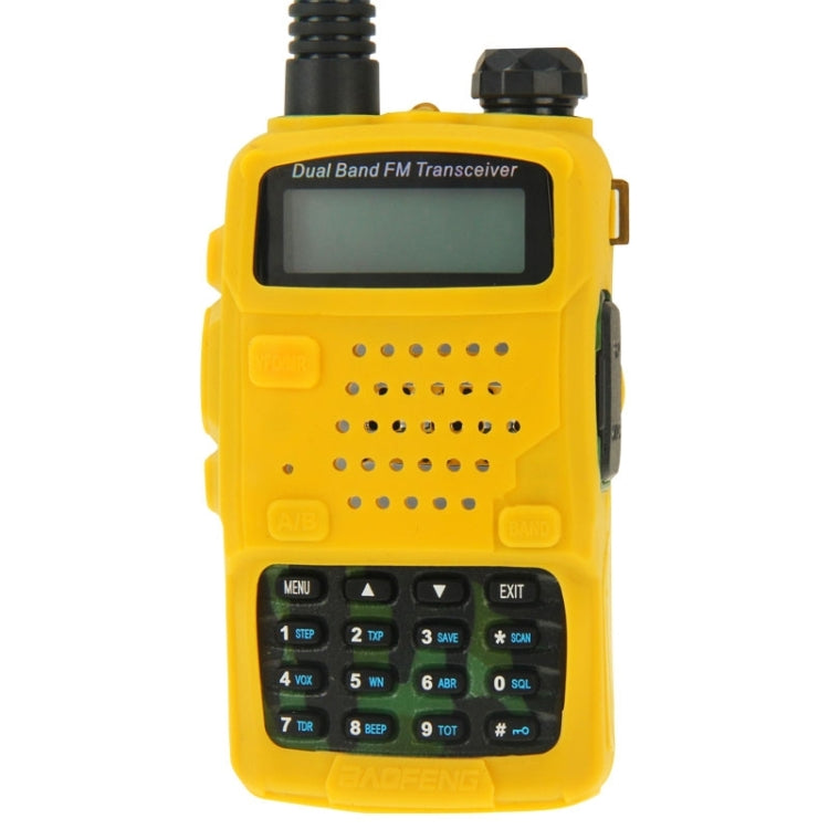 Pure Color Silicone Case for UV-5R Series Walkie Talkies