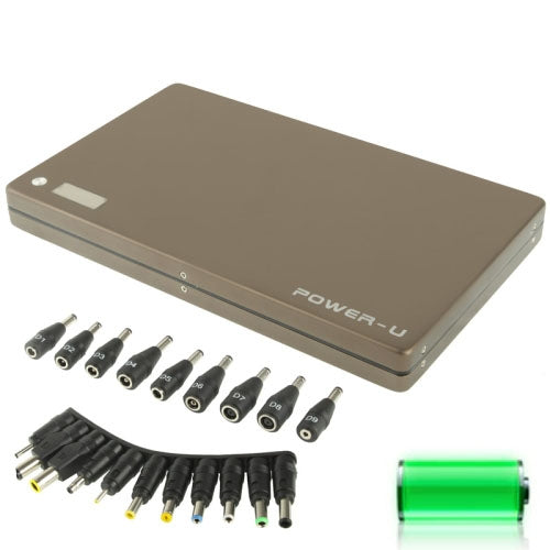 33600mAh M9000 Large Capacity Portable Smart Battery Bank Mobile Power for Laptops with 14x DC Tips