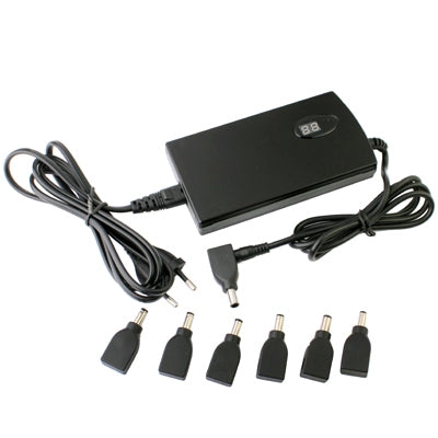 Ultra-thin Universal Notebook 90W AC Adapter, Voltage Automatic Identification (ZB2045LCD)(Black)