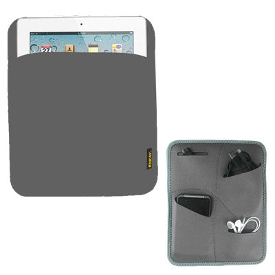 ENKAY ENK-1001 Protective Waterproof Neoprene Inner Bag Sleeve for iPad 4 / New iPad / iPad / iPad 2(Grey)