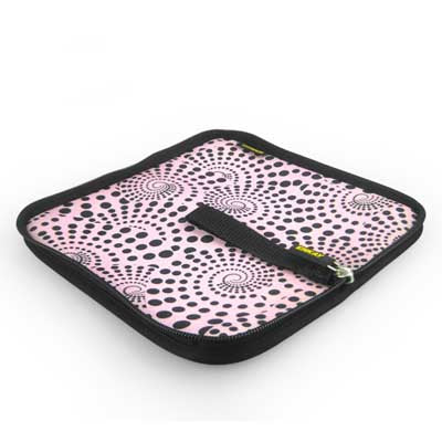 ENKAY ENK-2002R1 Helical Wavepoint Pattern Thermal Printing Soft Multi-function Mouse Pad(Pink)
