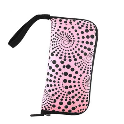 ENKAY ENK-2002R1 Helical Wavepoint Pattern Thermal Printing Soft Multi-function Mouse Pad(Pink)