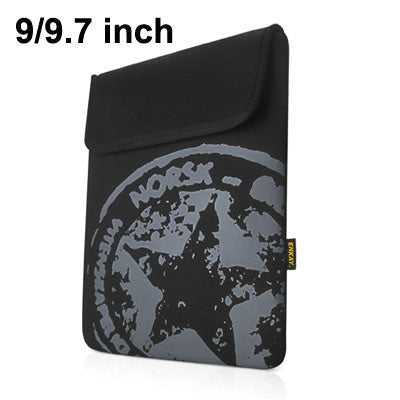 ENKAY ENK-2201 9 / 9.7 inch Classical Series Star Pattern Protective Laptop Bag(Black)