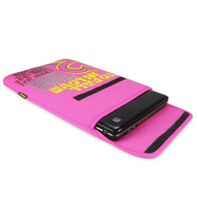 ENKAY ENK-2201 15 / 15.6 inch Classical Series Heart Pattern Protective Laptop Bag(Pink)