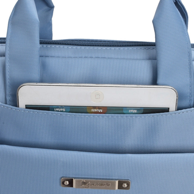 15.6 inch Portable One Shoulder Waterproof Nylon Laptop Bag,