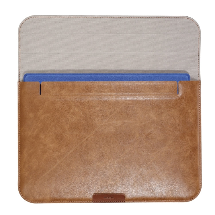Rock Stylish Leather Tablet Bag Sleeve Case with Holder for MicroSoft Surface Pro 3