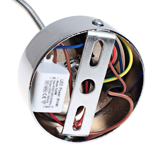 KX-SO28B-13 3W Snake Tube Wall lamp(Silver)