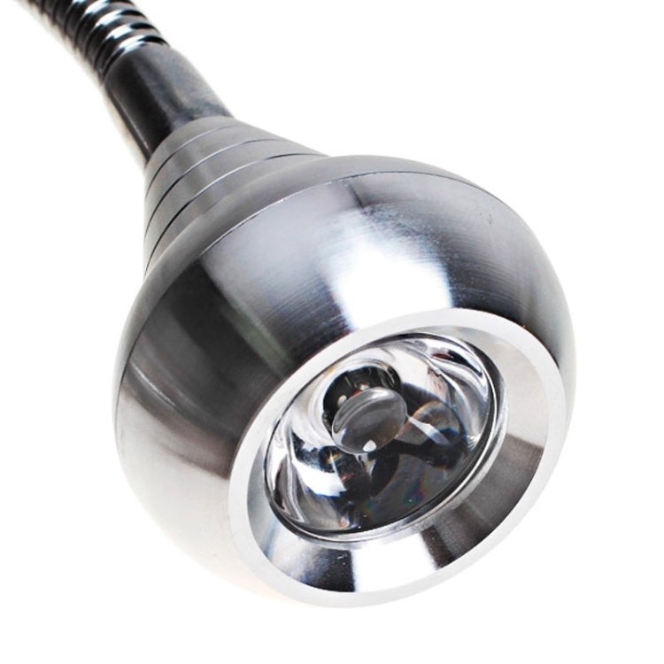 KX-SO40B-13 Snake Tube Wall lamp, 3W, 1 LED, 160-180LM, 3000-3200K (Silver)